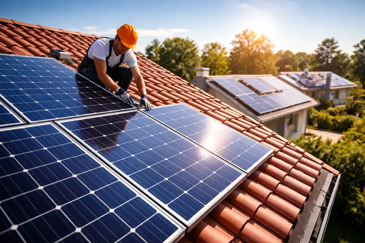 Combien coûte l'installation de panneaux solaires sur un toit